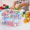 3 layer Stackable Storage Container 30 Adjustable Compartments - Stackable Storage Box for Hot Wheels, Toys, Jewelry, Beads, Arts, Crafts, Washi Tape, - Sewing Box, Sewing Accessories Organizer